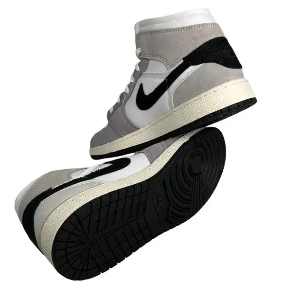 💎✨NEW IN BOX✨💎NIKE Jordan 1 MID SE Craft (GS) - Picture 4 of 10